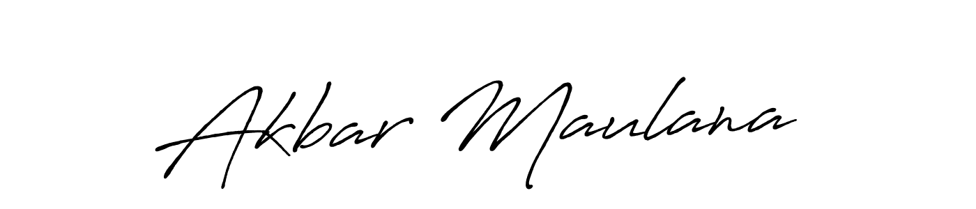 Also You can easily find your signature by using the search form. We will create Akbar Maulana  name handwritten signature images for you free of cost using Antro_Vectra_Bolder sign style. Akbar Maulana  signature style 7 images and pictures png