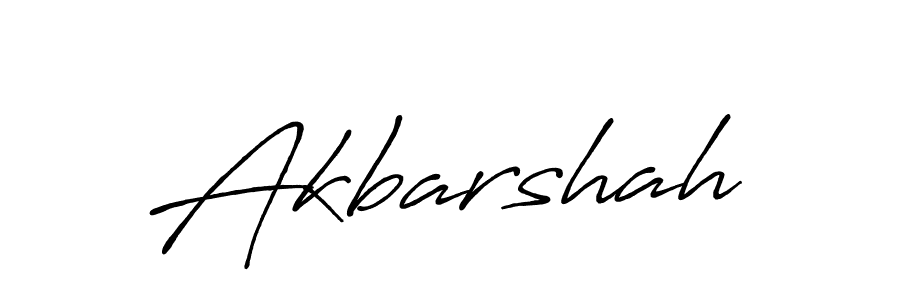 Akbarshah stylish signature style. Best Handwritten Sign (Antro_Vectra_Bolder) for my name. Handwritten Signature Collection Ideas for my name Akbarshah. Akbarshah signature style 7 images and pictures png