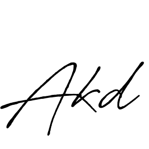 How to Draw Akd signature style? Antro_Vectra_Bolder is a latest design signature styles for name Akd. Akd signature style 7 images and pictures png