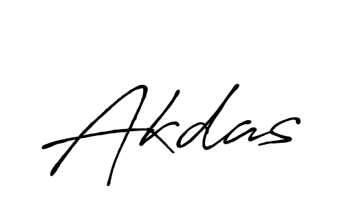 Use a signature maker to create a handwritten signature online. With this signature software, you can design (Antro_Vectra_Bolder) your own signature for name Akdas. Akdas signature style 7 images and pictures png