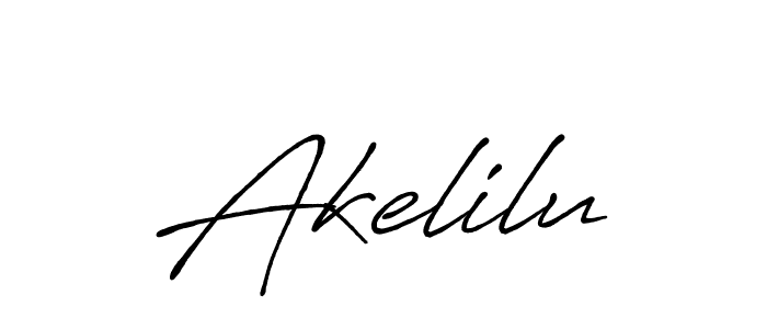 Akelilu stylish signature style. Best Handwritten Sign (Antro_Vectra_Bolder) for my name. Handwritten Signature Collection Ideas for my name Akelilu. Akelilu signature style 7 images and pictures png
