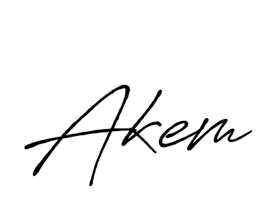 You should practise on your own different ways (Antro_Vectra_Bolder) to write your name (Akem) in signature. don't let someone else do it for you. Akem signature style 7 images and pictures png