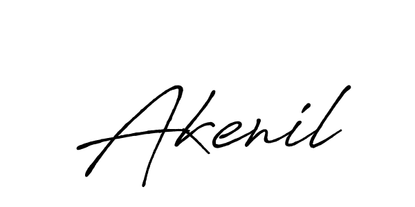 Antro_Vectra_Bolder is a professional signature style that is perfect for those who want to add a touch of class to their signature. It is also a great choice for those who want to make their signature more unique. Get Akenil name to fancy signature for free. Akenil signature style 7 images and pictures png