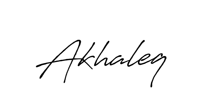 It looks lik you need a new signature style for name Akhaleq. Design unique handwritten (Antro_Vectra_Bolder) signature with our free signature maker in just a few clicks. Akhaleq signature style 7 images and pictures png