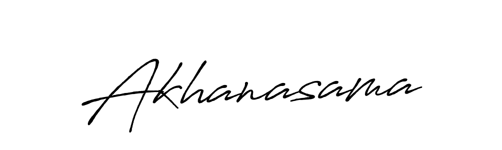 Also You can easily find your signature by using the search form. We will create Akhanasama name handwritten signature images for you free of cost using Antro_Vectra_Bolder sign style. Akhanasama signature style 7 images and pictures png