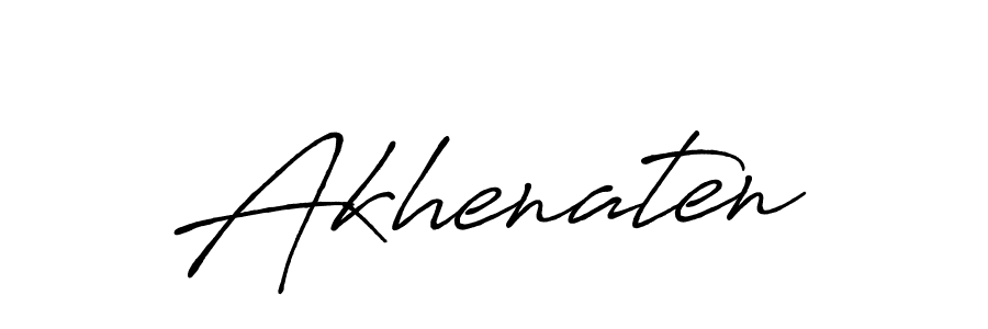 How to make Akhenaten name signature. Use Antro_Vectra_Bolder style for creating short signs online. This is the latest handwritten sign. Akhenaten signature style 7 images and pictures png