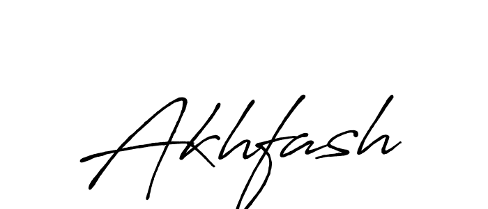 Also You can easily find your signature by using the search form. We will create Akhfash name handwritten signature images for you free of cost using Antro_Vectra_Bolder sign style. Akhfash signature style 7 images and pictures png