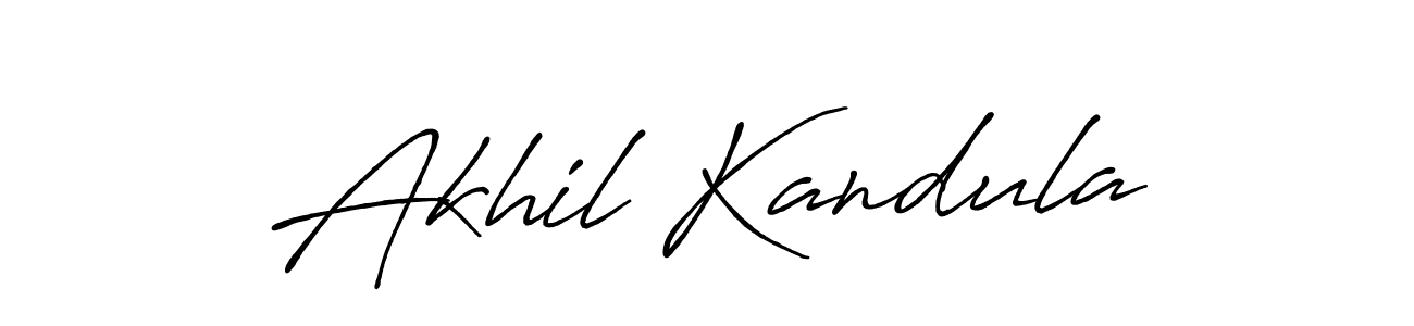 Make a beautiful signature design for name Akhil Kandula. Use this online signature maker to create a handwritten signature for free. Akhil Kandula signature style 7 images and pictures png