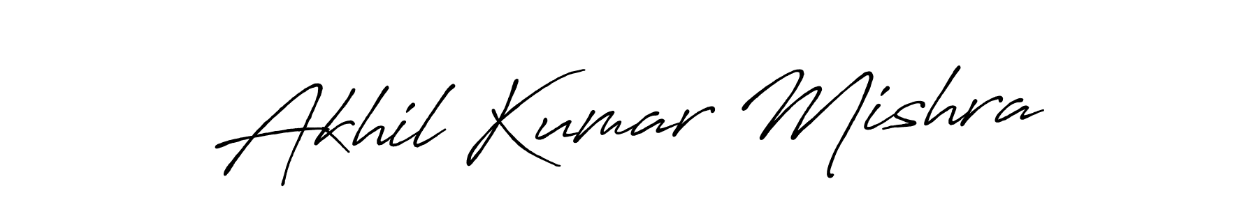 The best way (Antro_Vectra_Bolder) to make a short signature is to pick only two or three words in your name. The name Akhil Kumar Mishra include a total of six letters. For converting this name. Akhil Kumar Mishra signature style 7 images and pictures png