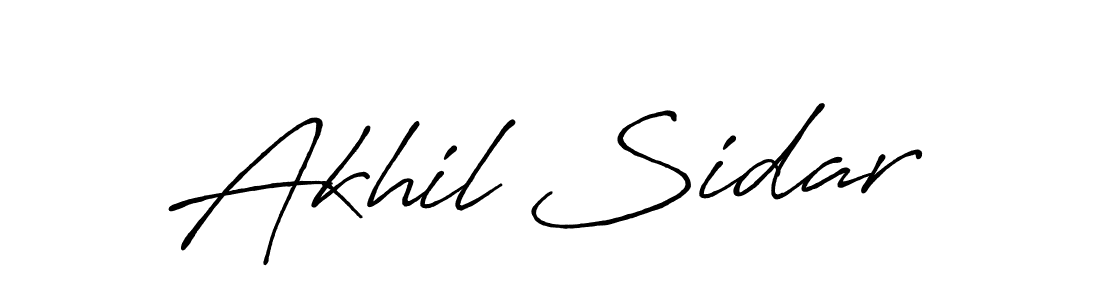 How to Draw Akhil Sidar signature style? Antro_Vectra_Bolder is a latest design signature styles for name Akhil Sidar. Akhil Sidar signature style 7 images and pictures png