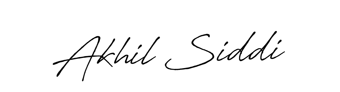 Also You can easily find your signature by using the search form. We will create Akhil Siddi name handwritten signature images for you free of cost using Antro_Vectra_Bolder sign style. Akhil Siddi signature style 7 images and pictures png