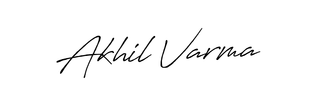 How to Draw Akhil Varma signature style? Antro_Vectra_Bolder is a latest design signature styles for name Akhil Varma. Akhil Varma signature style 7 images and pictures png