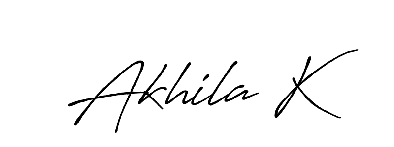 You should practise on your own different ways (Antro_Vectra_Bolder) to write your name (Akhila K) in signature. don't let someone else do it for you. Akhila K signature style 7 images and pictures png