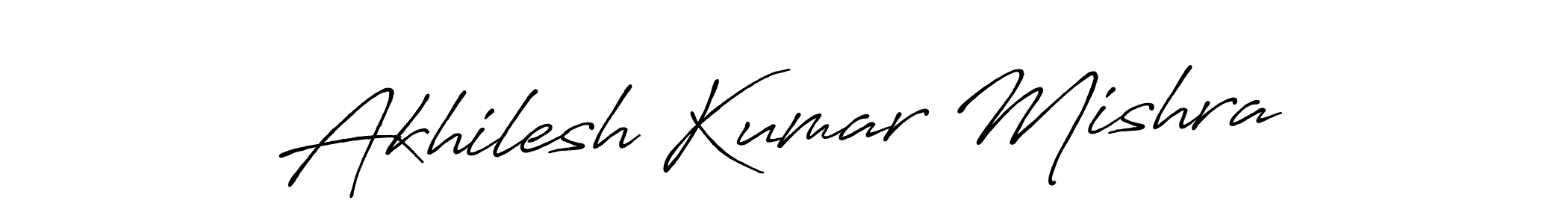 Design your own signature with our free online signature maker. With this signature software, you can create a handwritten (Antro_Vectra_Bolder) signature for name Akhilesh Kumar Mishra. Akhilesh Kumar Mishra signature style 7 images and pictures png