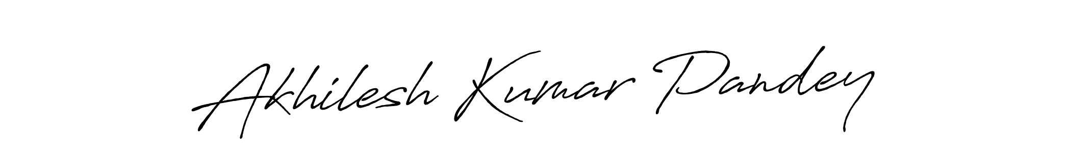 Design your own signature with our free online signature maker. With this signature software, you can create a handwritten (Antro_Vectra_Bolder) signature for name Akhilesh Kumar Pandey. Akhilesh Kumar Pandey signature style 7 images and pictures png