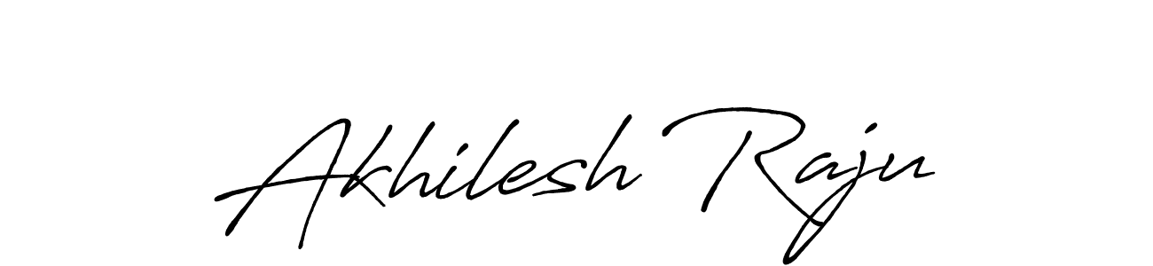 Also we have Akhilesh Raju name is the best signature style. Create professional handwritten signature collection using Antro_Vectra_Bolder autograph style. Akhilesh Raju signature style 7 images and pictures png