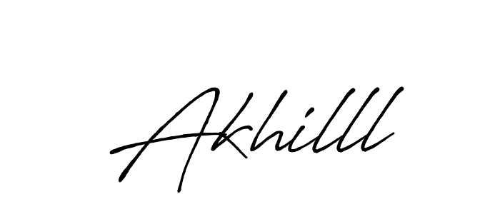 You should practise on your own different ways (Antro_Vectra_Bolder) to write your name (Akhilll) in signature. don't let someone else do it for you. Akhilll signature style 7 images and pictures png