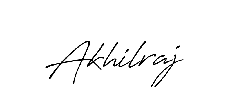 Akhilraj stylish signature style. Best Handwritten Sign (Antro_Vectra_Bolder) for my name. Handwritten Signature Collection Ideas for my name Akhilraj. Akhilraj signature style 7 images and pictures png