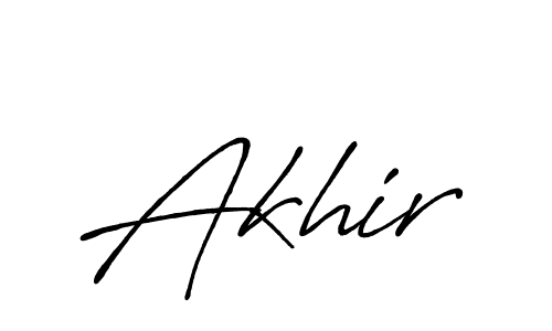 if you are searching for the best signature style for your name Akhir. so please give up your signature search. here we have designed multiple signature styles  using Antro_Vectra_Bolder. Akhir signature style 7 images and pictures png