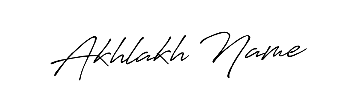 You can use this online signature creator to create a handwritten signature for the name Akhlakh Name. This is the best online autograph maker. Akhlakh Name signature style 7 images and pictures png