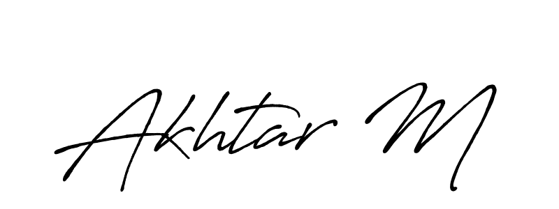 You should practise on your own different ways (Antro_Vectra_Bolder) to write your name (Akhtar M) in signature. don't let someone else do it for you. Akhtar M signature style 7 images and pictures png