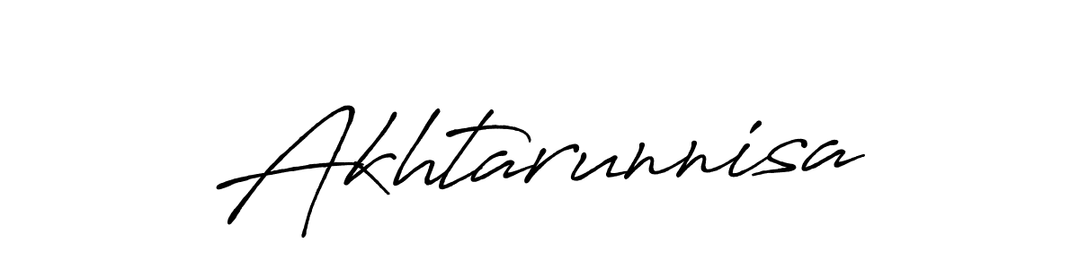 Make a beautiful signature design for name Akhtarunnisa. Use this online signature maker to create a handwritten signature for free. Akhtarunnisa signature style 7 images and pictures png