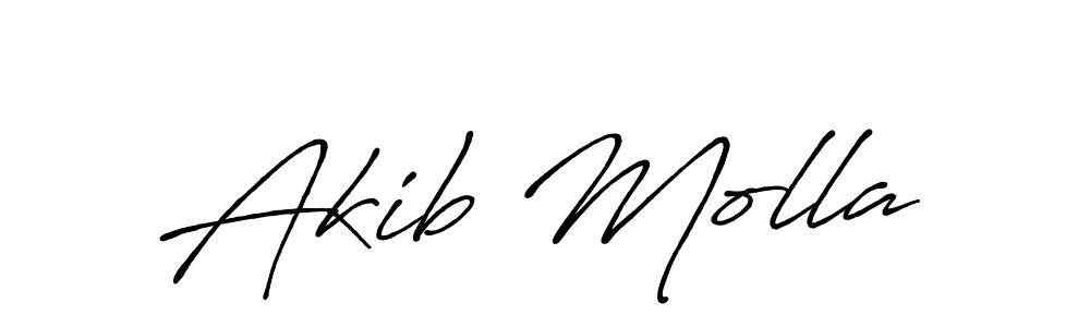 This is the best signature style for the Akib Molla name. Also you like these signature font (Antro_Vectra_Bolder). Mix name signature. Akib Molla signature style 7 images and pictures png