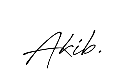 if you are searching for the best signature style for your name Akib.. so please give up your signature search. here we have designed multiple signature styles  using Antro_Vectra_Bolder. Akib. signature style 7 images and pictures png