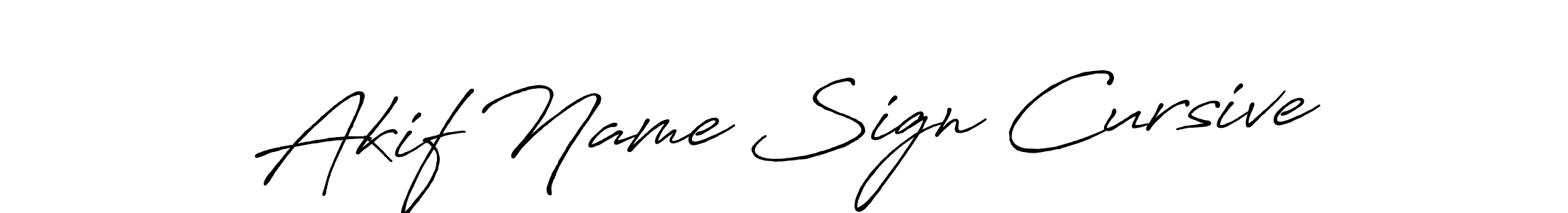 How to Draw Akif Name Sign Cursive signature style? Antro_Vectra_Bolder is a latest design signature styles for name Akif Name Sign Cursive. Akif Name Sign Cursive signature style 7 images and pictures png