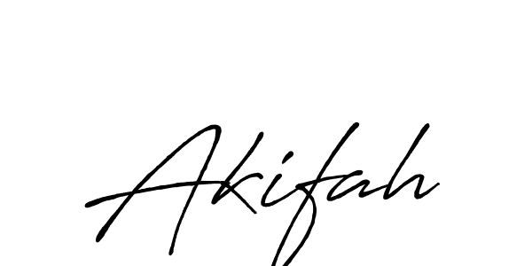 Also You can easily find your signature by using the search form. We will create Akifah name handwritten signature images for you free of cost using Antro_Vectra_Bolder sign style. Akifah signature style 7 images and pictures png