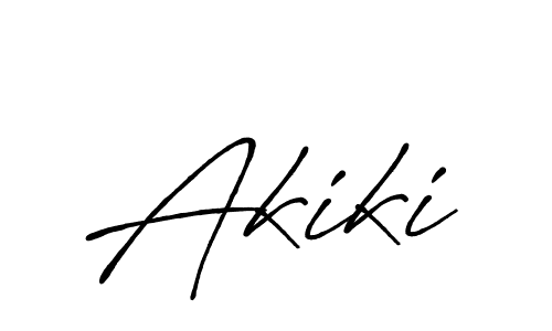 How to make Akiki signature? Antro_Vectra_Bolder is a professional autograph style. Create handwritten signature for Akiki name. Akiki signature style 7 images and pictures png