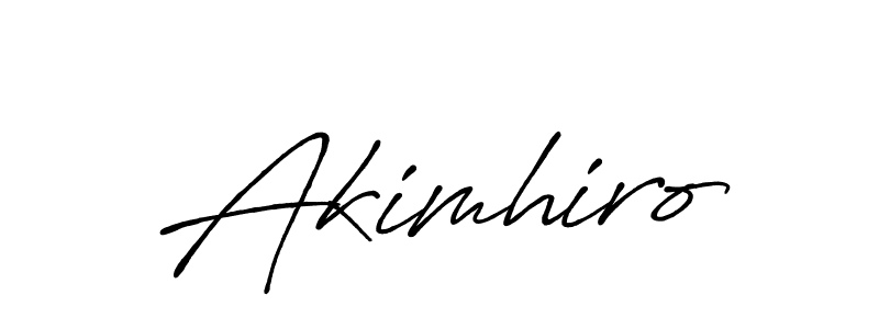 Make a short Akimhiro signature style. Manage your documents anywhere anytime using Antro_Vectra_Bolder. Create and add eSignatures, submit forms, share and send files easily. Akimhiro signature style 7 images and pictures png