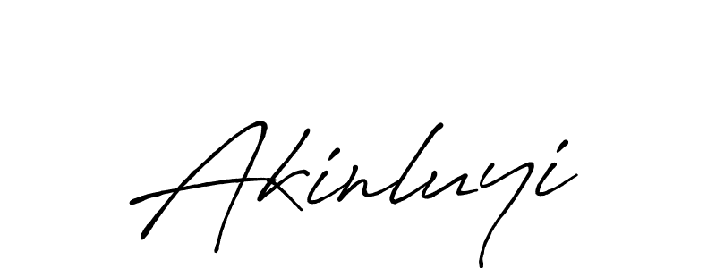 Design your own signature with our free online signature maker. With this signature software, you can create a handwritten (Antro_Vectra_Bolder) signature for name Akinluyi. Akinluyi signature style 7 images and pictures png