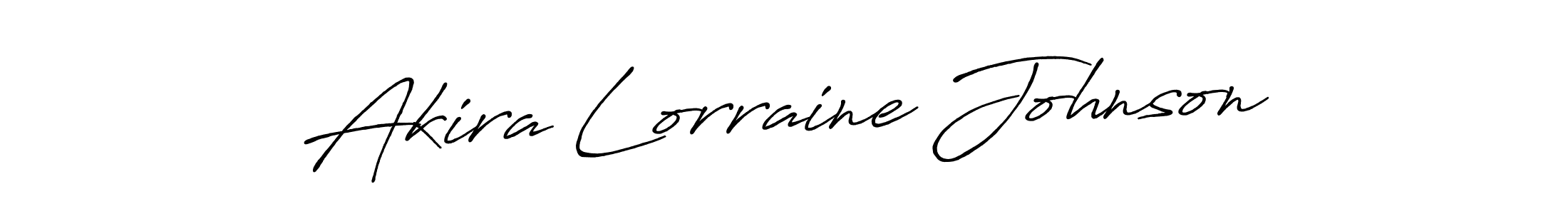 The best way (Antro_Vectra_Bolder) to make a short signature is to pick only two or three words in your name. The name Akira Lorraine Johnson include a total of six letters. For converting this name. Akira Lorraine Johnson signature style 7 images and pictures png