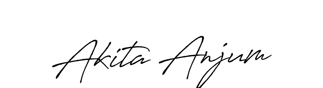 You can use this online signature creator to create a handwritten signature for the name Akita Anjum. This is the best online autograph maker. Akita Anjum signature style 7 images and pictures png