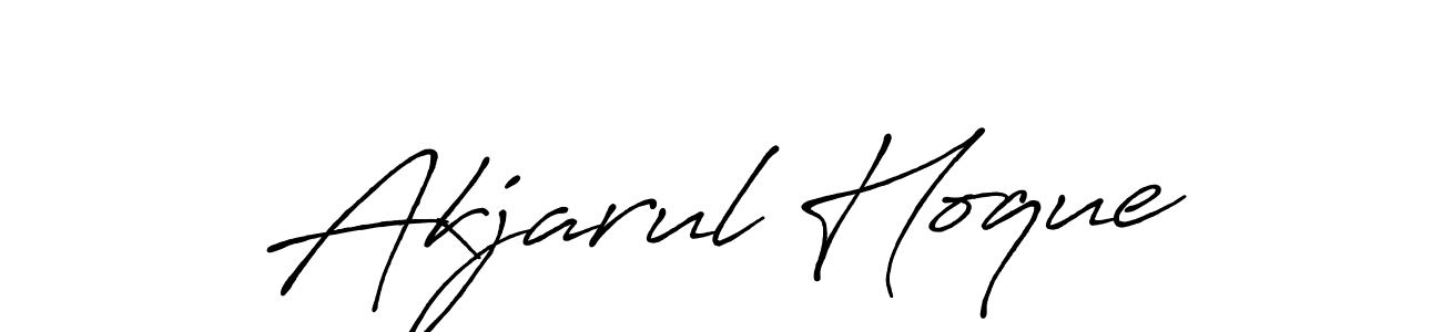 The best way (Antro_Vectra_Bolder) to make a short signature is to pick only two or three words in your name. The name Akjarul Hoque include a total of six letters. For converting this name. Akjarul Hoque signature style 7 images and pictures png