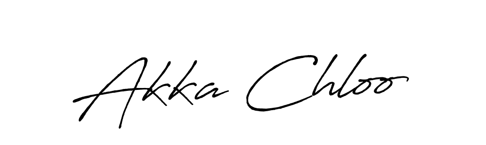 Make a beautiful signature design for name Akka Chloo. Use this online signature maker to create a handwritten signature for free. Akka Chloo signature style 7 images and pictures png