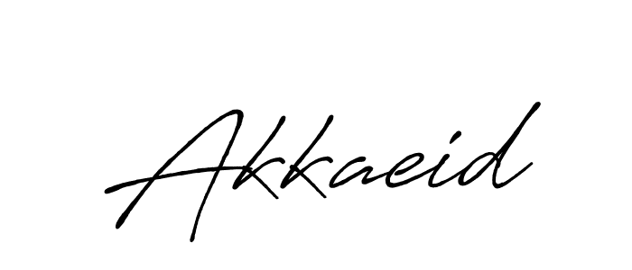 Create a beautiful signature design for name Akkaeid. With this signature (Antro_Vectra_Bolder) fonts, you can make a handwritten signature for free. Akkaeid signature style 7 images and pictures png