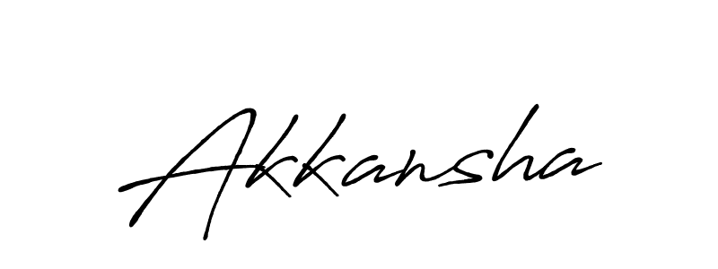 Antro_Vectra_Bolder is a professional signature style that is perfect for those who want to add a touch of class to their signature. It is also a great choice for those who want to make their signature more unique. Get Akkansha name to fancy signature for free. Akkansha signature style 7 images and pictures png