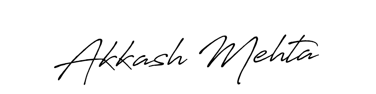 Here are the top 10 professional signature styles for the name Akkash Mehta. These are the best autograph styles you can use for your name. Akkash Mehta signature style 7 images and pictures png