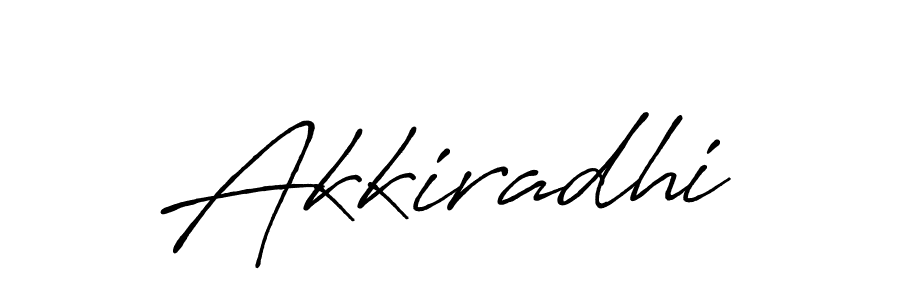 The best way (Antro_Vectra_Bolder) to make a short signature is to pick only two or three words in your name. The name Akkiradhi include a total of six letters. For converting this name. Akkiradhi signature style 7 images and pictures png