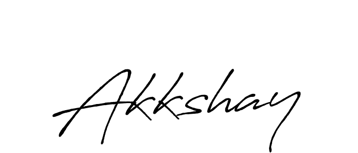 It looks lik you need a new signature style for name Akkshay. Design unique handwritten (Antro_Vectra_Bolder) signature with our free signature maker in just a few clicks. Akkshay signature style 7 images and pictures png