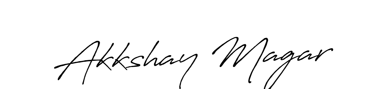 Here are the top 10 professional signature styles for the name Akkshay Magar. These are the best autograph styles you can use for your name. Akkshay Magar signature style 7 images and pictures png