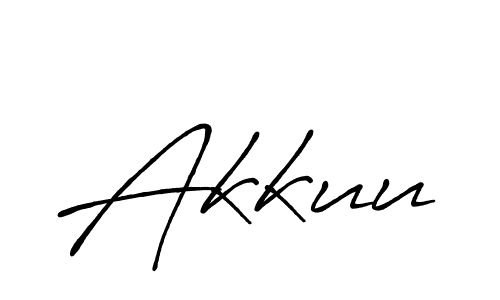 Also we have Akkuu name is the best signature style. Create professional handwritten signature collection using Antro_Vectra_Bolder autograph style. Akkuu signature style 7 images and pictures png