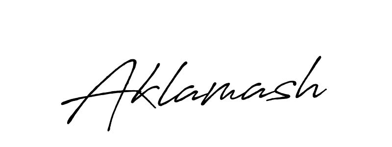 Once you've used our free online signature maker to create your best signature Antro_Vectra_Bolder style, it's time to enjoy all of the benefits that Aklamash name signing documents. Aklamash signature style 7 images and pictures png