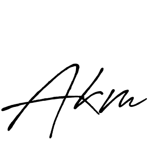 How to Draw Akm signature style? Antro_Vectra_Bolder is a latest design signature styles for name Akm. Akm signature style 7 images and pictures png