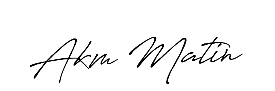 Similarly Antro_Vectra_Bolder is the best handwritten signature design. Signature creator online .You can use it as an online autograph creator for name Akm Matin. Akm Matin signature style 7 images and pictures png