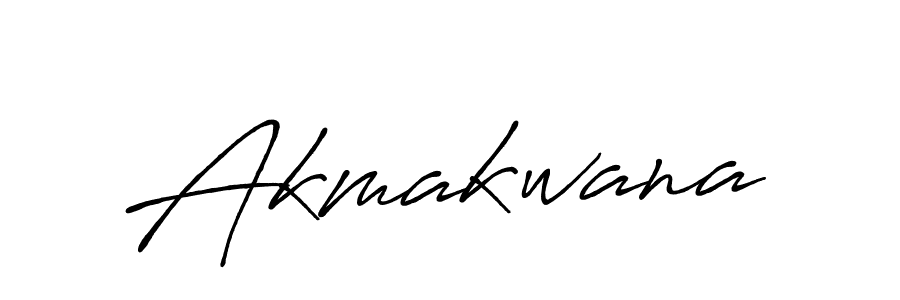 You can use this online signature creator to create a handwritten signature for the name Akmakwana. This is the best online autograph maker. Akmakwana signature style 7 images and pictures png