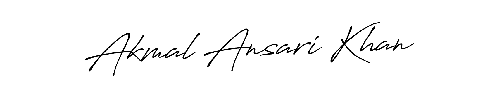 Here are the top 10 professional signature styles for the name Akmal Ansari Khan. These are the best autograph styles you can use for your name. Akmal Ansari Khan signature style 7 images and pictures png
