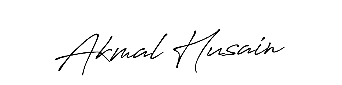 Similarly Antro_Vectra_Bolder is the best handwritten signature design. Signature creator online .You can use it as an online autograph creator for name Akmal Husain. Akmal Husain signature style 7 images and pictures png